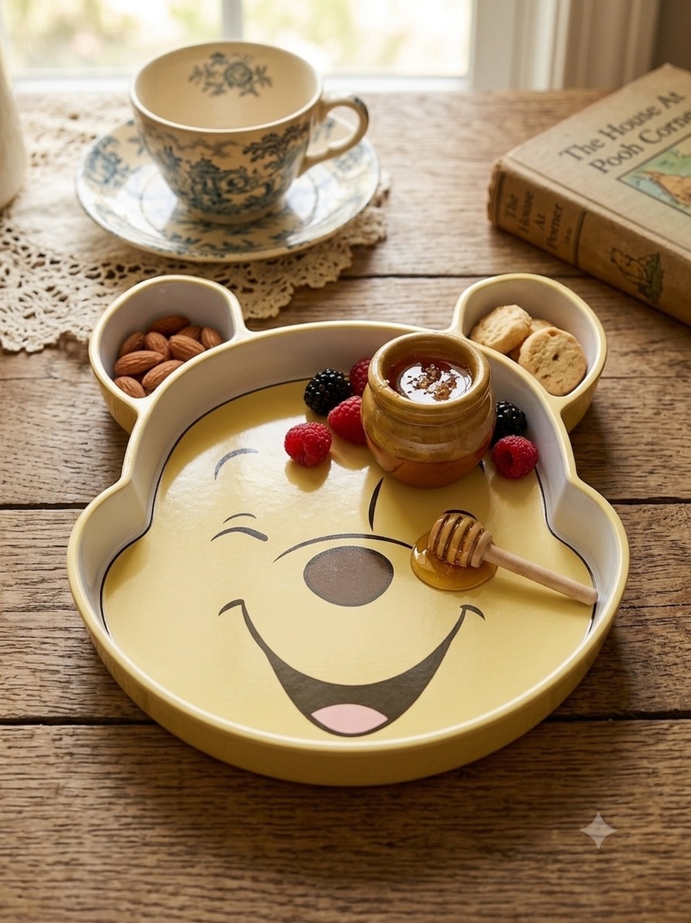 🌸 New Winnie the Pooh Serving/Dinner Tray